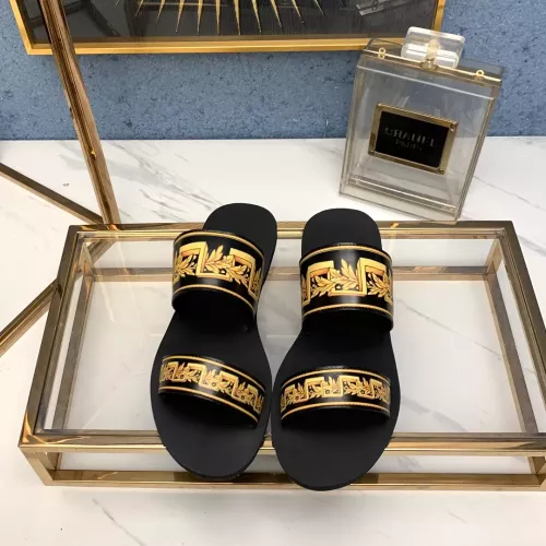 Cheap Versace Slippers For Women #1372019 Replica Wholesale [$72.00 USD] [ITEM#1372019] on Replica Versace Slippers
