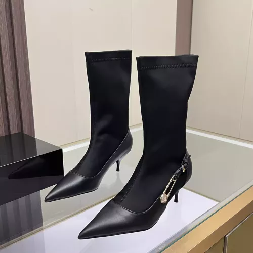 Cheap Versace Boots For Women #1372021 Replica Wholesale [$100.00 USD] [ITEM#1372021] on Replica Versace Boots