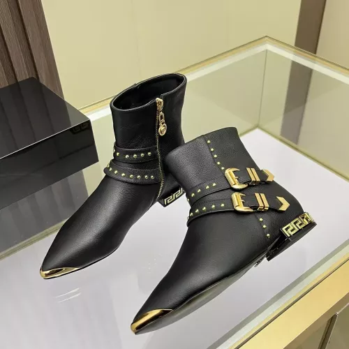 Cheap Versace Boots For Women #1372024 Replica Wholesale [$108.00 USD] [ITEM#1372024] on Replica Versace Boots