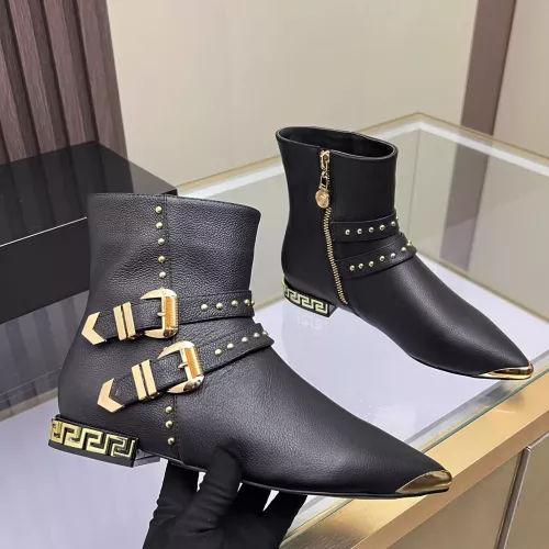 Cheap Versace Boots For Women #1372024 Replica Wholesale [$108.00 USD] [ITEM#1372024] on Replica Versace Boots