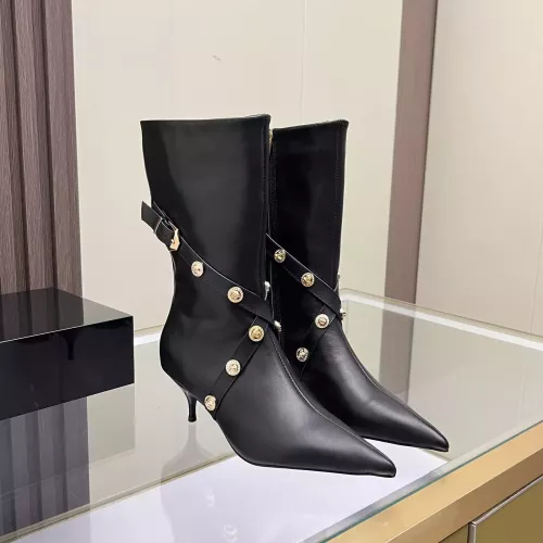 Cheap Versace Boots For Women #1372041 Replica Wholesale [$108.00 USD] [ITEM#1372041] on Replica Versace Boots