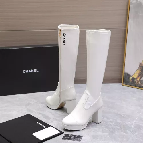 Cheap Chanel Boots For Women #1372097 Replica Wholesale [$155.00 USD] [ITEM#1372097] on Replica Chanel Boots