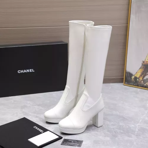 Cheap Chanel Boots For Women #1372097 Replica Wholesale [$155.00 USD] [ITEM#1372097] on Replica Chanel Boots
