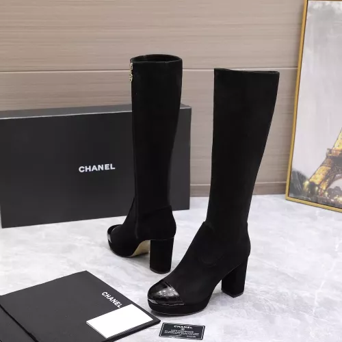Cheap Chanel Boots For Women #1372099 Replica Wholesale [$155.00 USD] [ITEM#1372099] on Replica Chanel Boots