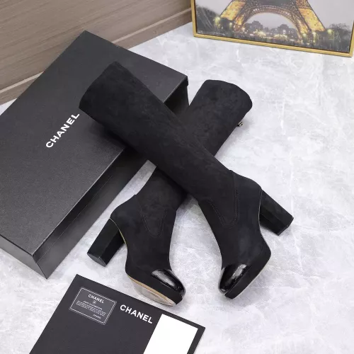 Cheap Chanel Boots For Women #1372099 Replica Wholesale [$155.00 USD] [ITEM#1372099] on Replica Chanel Boots
