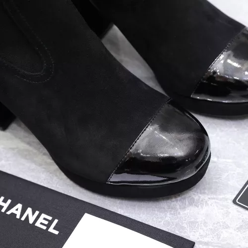 Cheap Chanel Boots For Women #1372099 Replica Wholesale [$155.00 USD] [ITEM#1372099] on Replica Chanel Boots