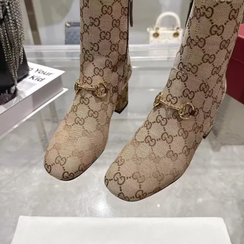 Cheap Gucci Boots For Women #1372101 Replica Wholesale [$125.00 USD] [ITEM#1372101] on Replica Gucci Boots