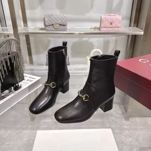 Cheap Gucci Boots For Women #1372105 Replica Wholesale [$125.00 USD] [ITEM#1372105] on Replica Gucci Boots