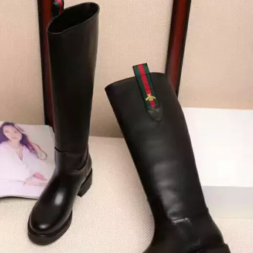 Cheap Gucci Boots For Women #1372107 Replica Wholesale [$125.00 USD] [ITEM#1372107] on Replica Gucci Boots