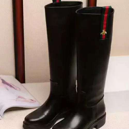 Cheap Gucci Boots For Women #1372107 Replica Wholesale [$125.00 USD] [ITEM#1372107] on Replica Gucci Boots