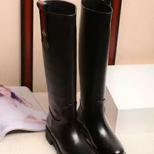 Cheap Gucci Boots For Women #1372107 Replica Wholesale [$125.00 USD] [ITEM#1372107] on Replica Gucci Boots