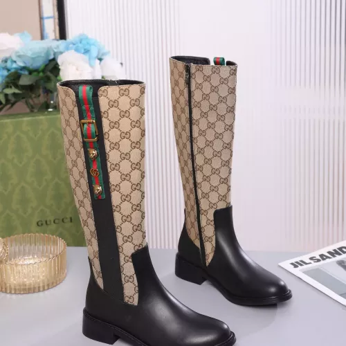 Cheap Gucci Boots For Women #1372112 Replica Wholesale [$122.00 USD] [ITEM#1372112] on Replica Gucci Boots