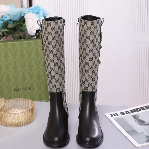 Cheap Gucci Boots For Women #1372113 Replica Wholesale [$122.00 USD] [ITEM#1372113] on Replica Gucci Boots