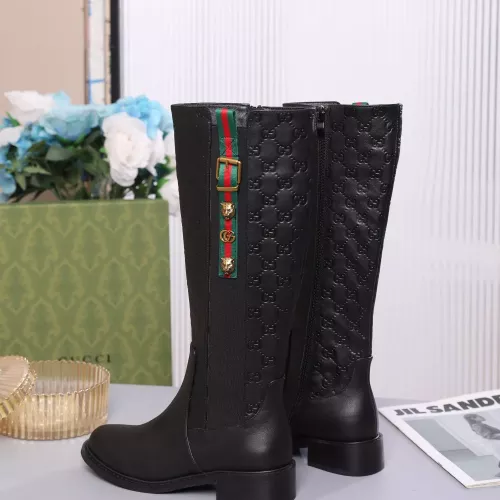 Cheap Gucci Boots For Women #1372114 Replica Wholesale [$122.00 USD] [ITEM#1372114] on Replica Gucci Boots