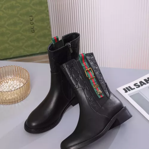 Cheap Gucci Boots For Women #1372117 Replica Wholesale [$102.00 USD] [ITEM#1372117] on Replica Gucci Boots