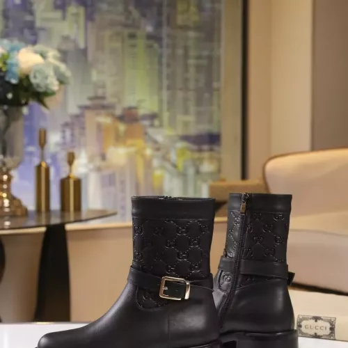 Cheap Gucci Boots For Women #1372120 Replica Wholesale [$100.00 USD] [ITEM#1372120] on Replica Gucci Boots