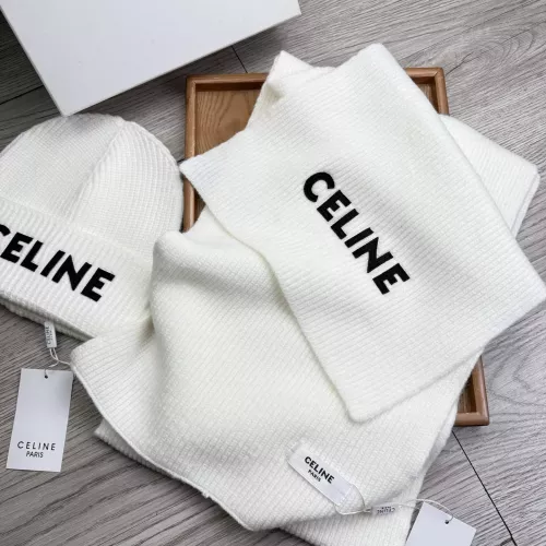 Cheap Celine Hat and Scarf Set #1372145 Replica Wholesale [$52.00 USD] [ITEM#1372145] on Replica Celine Hat and Scarf and Glove Set