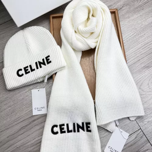 Cheap Celine Hat and Scarf Set #1372145 Replica Wholesale [$52.00 USD] [ITEM#1372145] on Replica Celine Hat and Scarf and Glove Set