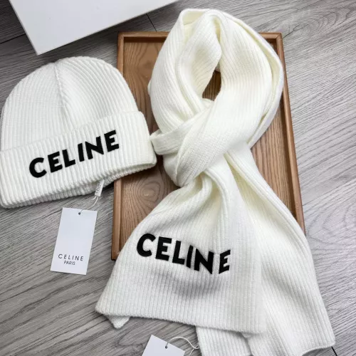 Cheap Celine Hat and Scarf Set #1372145 Replica Wholesale [$52.00 USD] [ITEM#1372145] on Replica Celine Hat and Scarf and Glove Set