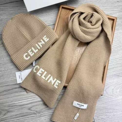 Cheap Celine Hat and Scarf Set #1372146 Replica Wholesale [$52.00 USD] [ITEM#1372146] on Replica Celine Hat and Scarf and Glove Set
