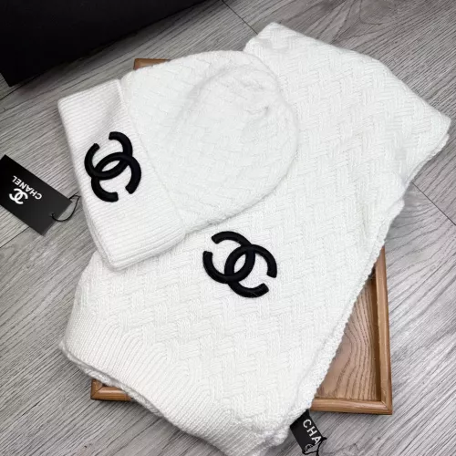 Cheap Chanel Hat and Scarf Set #1372149 Replica Wholesale [$52.00 USD] [ITEM#1372149] on Replica Chanel Hat and Scarf and Glove Set