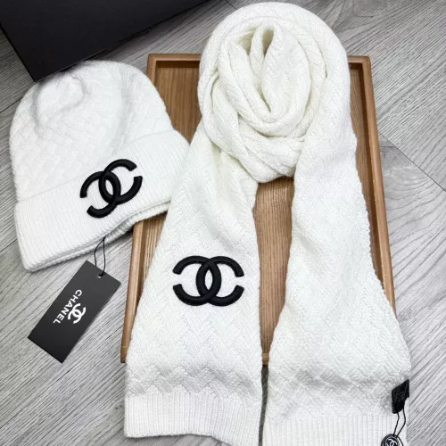 Cheap Chanel Hat and Scarf Set #1372149 Replica Wholesale [$52.00 USD] [ITEM#1372149] on Replica Chanel Hat and Scarf and Glove Set