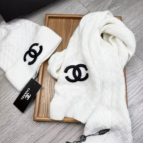 Cheap Chanel Hat and Scarf Set #1372149 Replica Wholesale [$52.00 USD] [ITEM#1372149] on Replica Chanel Hat and Scarf and Glove Set