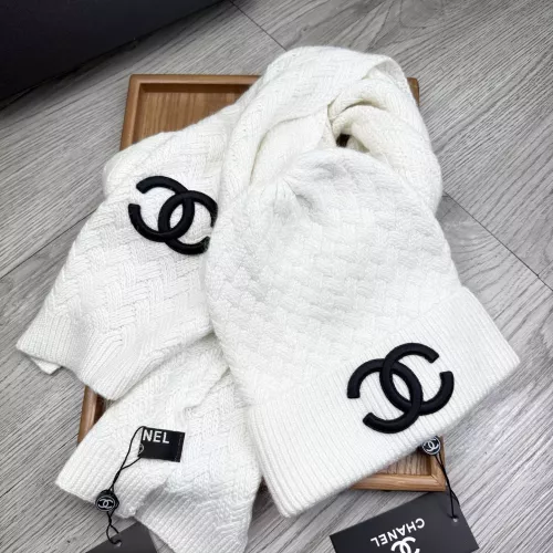 Cheap Chanel Hat and Scarf Set #1372149 Replica Wholesale [$52.00 USD] [ITEM#1372149] on Replica Chanel Hat and Scarf and Glove Set