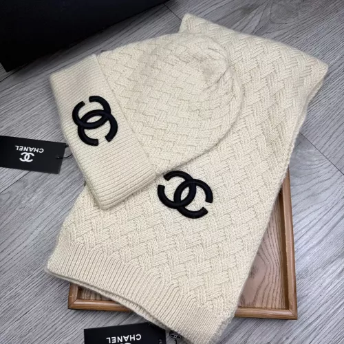 Cheap Chanel Hat and Scarf Set #1372150 Replica Wholesale [$52.00 USD] [ITEM#1372150] on Replica Chanel Hat and Scarf and Glove Set