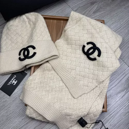 Cheap Chanel Hat and Scarf Set #1372150 Replica Wholesale [$52.00 USD] [ITEM#1372150] on Replica Chanel Hat and Scarf and Glove Set