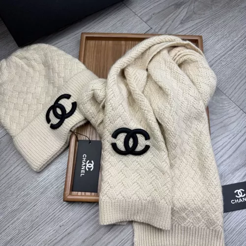 Cheap Chanel Hat and Scarf Set #1372150 Replica Wholesale [$52.00 USD] [ITEM#1372150] on Replica Chanel Hat and Scarf and Glove Set