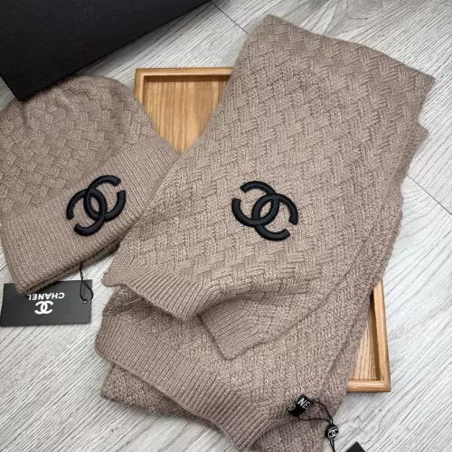 Cheap Chanel Hat and Scarf Set #1372151 Replica Wholesale [$52.00 USD] [ITEM#1372151] on Replica Chanel Hat and Scarf and Glove Set