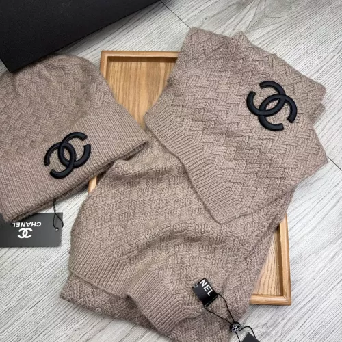 Cheap Chanel Hat and Scarf Set #1372151 Replica Wholesale [$52.00 USD] [ITEM#1372151] on Replica Chanel Hat and Scarf and Glove Set