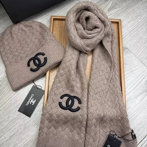 Cheap Chanel Hat and Scarf Set #1372151 Replica Wholesale [$52.00 USD] [ITEM#1372151] on Replica Chanel Hat and Scarf and Glove Set
