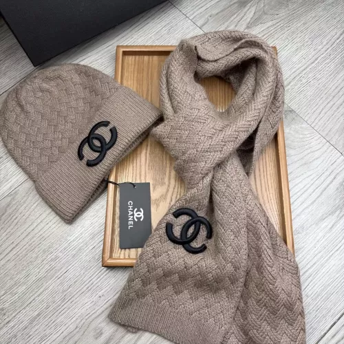 Cheap Chanel Hat and Scarf Set #1372151 Replica Wholesale [$52.00 USD] [ITEM#1372151] on Replica Chanel Hat and Scarf and Glove Set