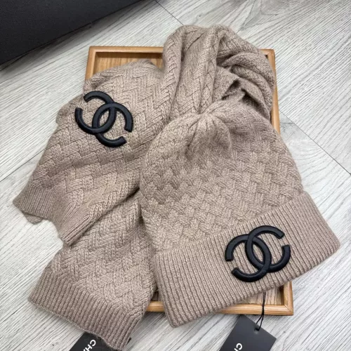 Cheap Chanel Hat and Scarf Set #1372151 Replica Wholesale [$52.00 USD] [ITEM#1372151] on Replica Chanel Hat and Scarf and Glove Set