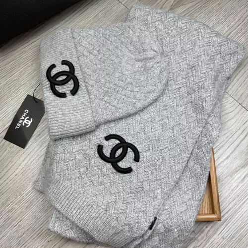 Cheap Chanel Hat and Scarf Set #1372152 Replica Wholesale [$52.00 USD] [ITEM#1372152] on Replica Chanel Hat and Scarf and Glove Set