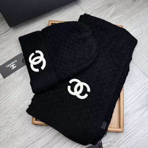 Cheap Chanel Hat and Scarf Set #1372153 Replica Wholesale [$52.00 USD] [ITEM#1372153] on Replica Chanel Hat and Scarf and Glove Set