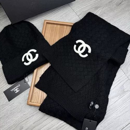 Cheap Chanel Hat and Scarf Set #1372153 Replica Wholesale [$52.00 USD] [ITEM#1372153] on Replica Chanel Hat and Scarf and Glove Set