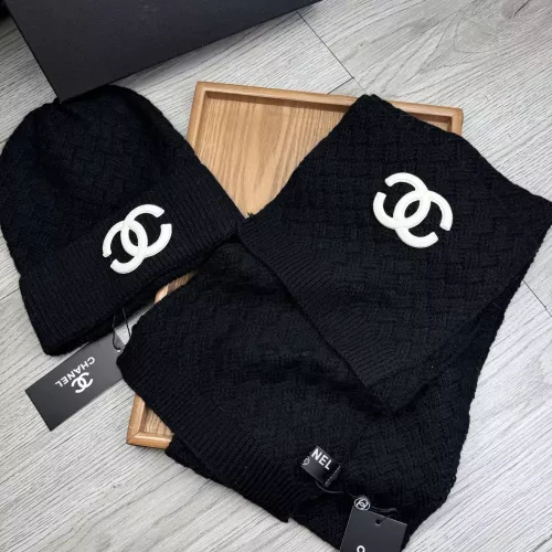Cheap Chanel Hat and Scarf Set #1372153 Replica Wholesale [$52.00 USD] [ITEM#1372153] on Replica Chanel Hat and Scarf and Glove Set