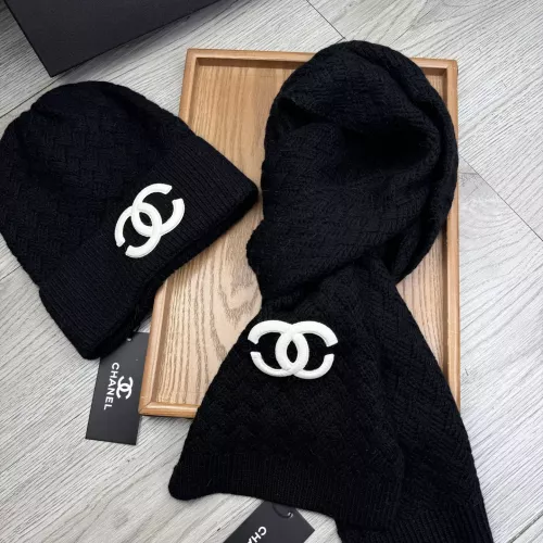 Cheap Chanel Hat and Scarf Set #1372153 Replica Wholesale [$52.00 USD] [ITEM#1372153] on Replica Chanel Hat and Scarf and Glove Set