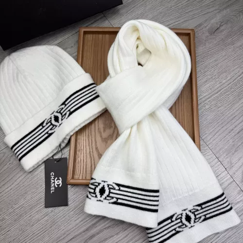 Cheap Chanel Hat and Scarf Set #1372154 Replica Wholesale [$52.00 USD] [ITEM#1372154] on Replica Chanel Hat and Scarf and Glove Set