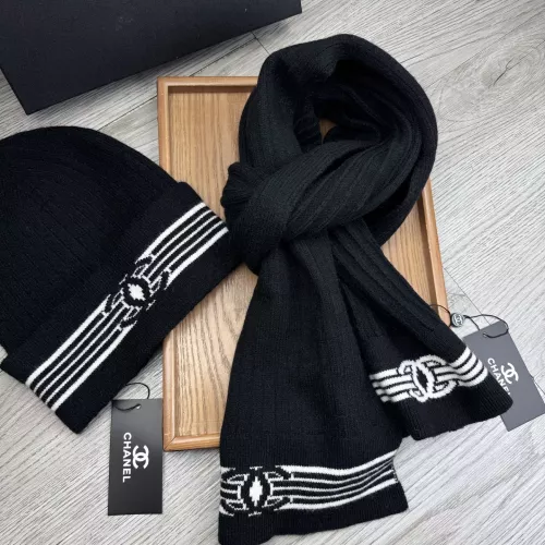 Cheap Chanel Hat and Scarf Set #1372155 Replica Wholesale [$52.00 USD] [ITEM#1372155] on Replica Chanel Hat and Scarf and Glove Set