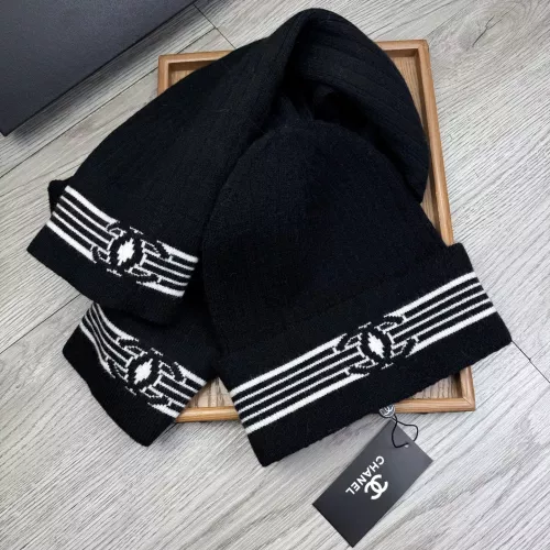 Cheap Chanel Hat and Scarf Set #1372155 Replica Wholesale [$52.00 USD] [ITEM#1372155] on Replica Chanel Hat and Scarf and Glove Set
