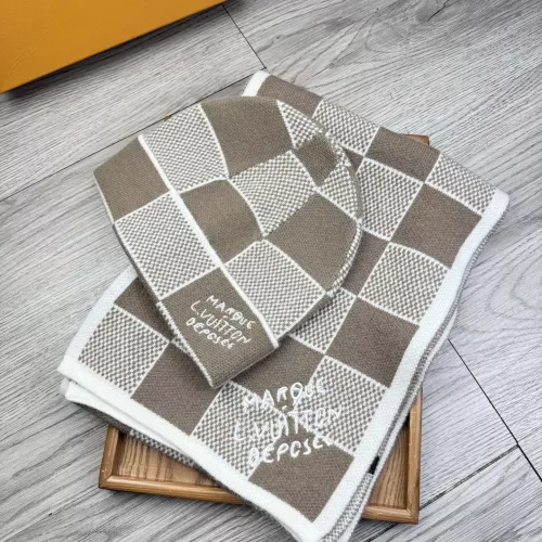 Cheap Louis Vuitton LV Hat and Scarf Set #1372156 Replica Wholesale [$52.00 USD] [ITEM#1372156] on Replica Louis Vuitton LV Hat and Scarf and Glove Set