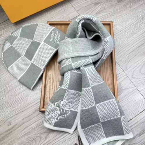 Cheap Louis Vuitton LV Hat and Scarf Set #1372157 Replica Wholesale [$52.00 USD] [ITEM#1372157] on Replica Louis Vuitton LV Hat and Scarf and Glove Set
