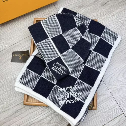 Cheap Louis Vuitton LV Hat and Scarf Set #1372158 Replica Wholesale [$52.00 USD] [ITEM#1372158] on Replica Louis Vuitton LV Hat and Scarf and Glove Set