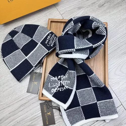 Cheap Louis Vuitton LV Hat and Scarf Set #1372158 Replica Wholesale [$52.00 USD] [ITEM#1372158] on Replica Louis Vuitton LV Hat and Scarf and Glove Set
