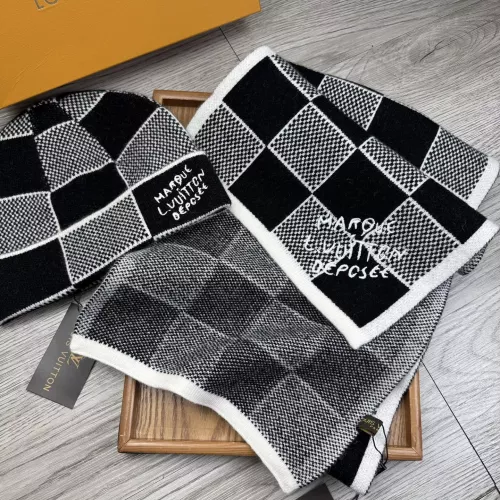 Cheap Louis Vuitton LV Hat and Scarf Set #1372159 Replica Wholesale [$52.00 USD] [ITEM#1372159] on Replica Louis Vuitton LV Hat and Scarf and Glove Set