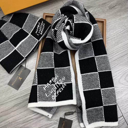 Cheap Louis Vuitton LV Hat and Scarf Set #1372159 Replica Wholesale [$52.00 USD] [ITEM#1372159] on Replica Louis Vuitton LV Hat and Scarf and Glove Set